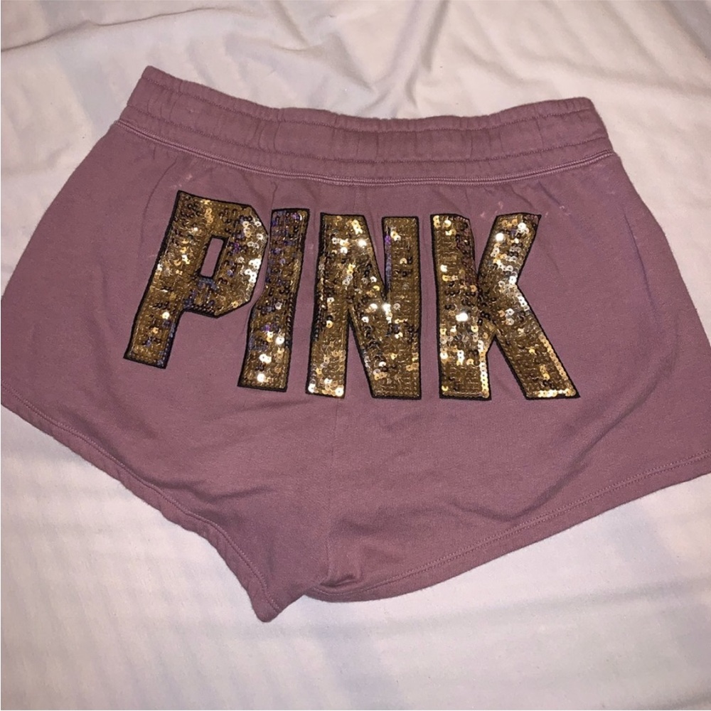 RESERVED- Pink Bling Shorts